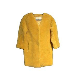 Genuine Shearling Sheepskin Coat Jacket